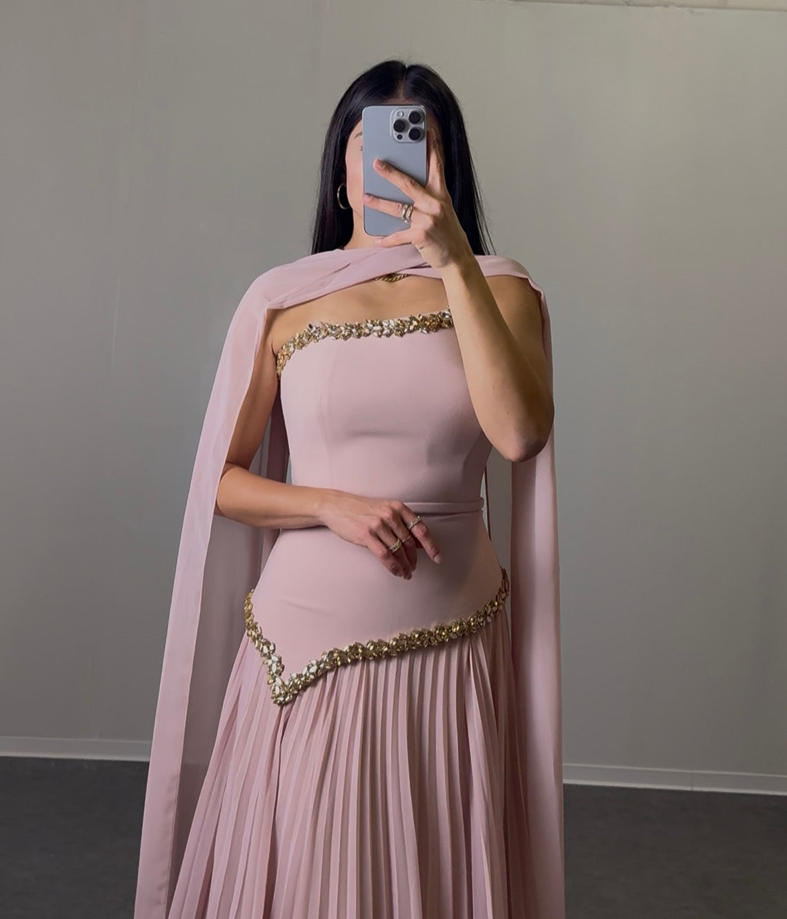 Maxikleid in A-Linie