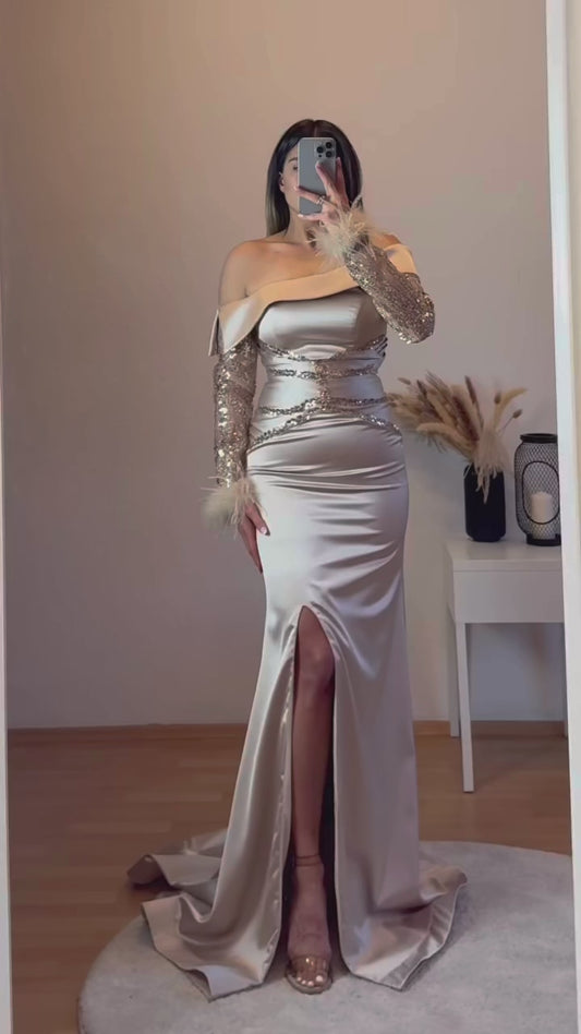 Maxikeid mit Taillendetails