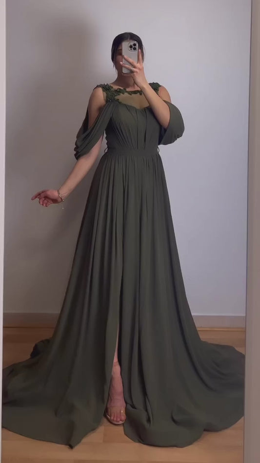 Maxikleid in A-Linie