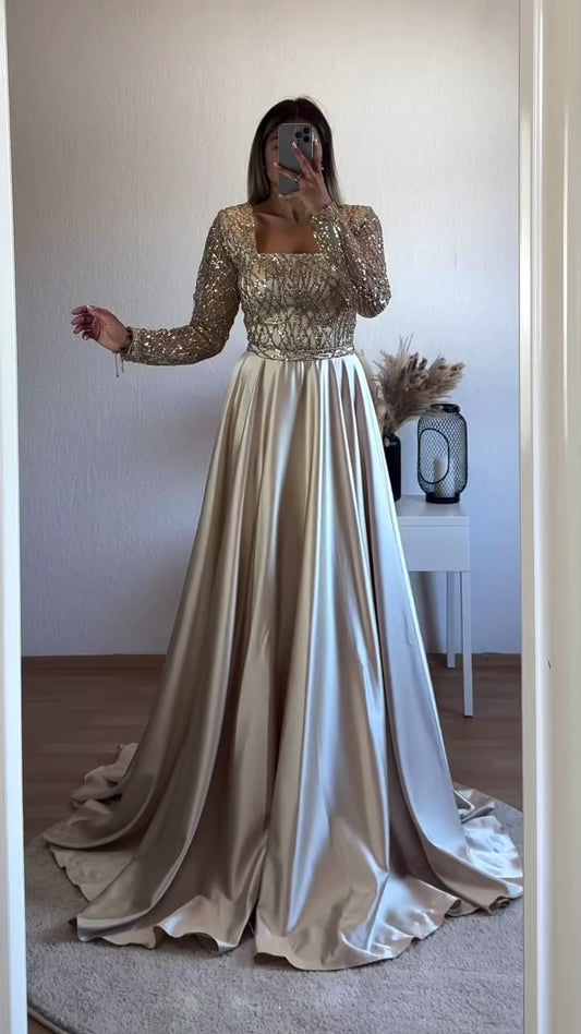 Maxikleid in A-Linie