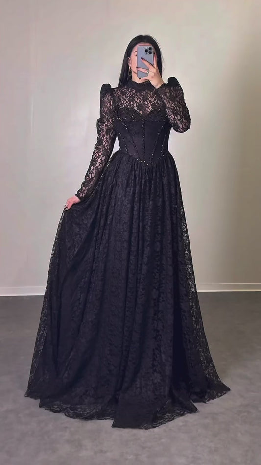 Maxikleid in A-Linie